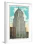 Cleveland, Ohio - Oh Bell Telephone Co Building Exterior-Lantern Press-Framed Art Print