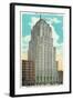 Cleveland, Ohio - Oh Bell Telephone Co Building Exterior-Lantern Press-Framed Art Print