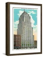 Cleveland, Ohio - Oh Bell Telephone Co Building Exterior-Lantern Press-Framed Art Print