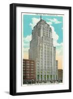 Cleveland, Ohio - Oh Bell Telephone Co Building Exterior-Lantern Press-Framed Art Print