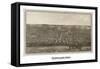 Cleveland, Ohio - Panoramic Map-Lantern Press-Framed Stretched Canvas