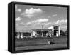 Cleveland Petrol Station, Marr, South Yorkshire, 1963-Michael Walters-Framed Stretched Canvas