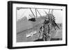 Cleveland Pittsburgh Air Mail-null-Framed Art Print