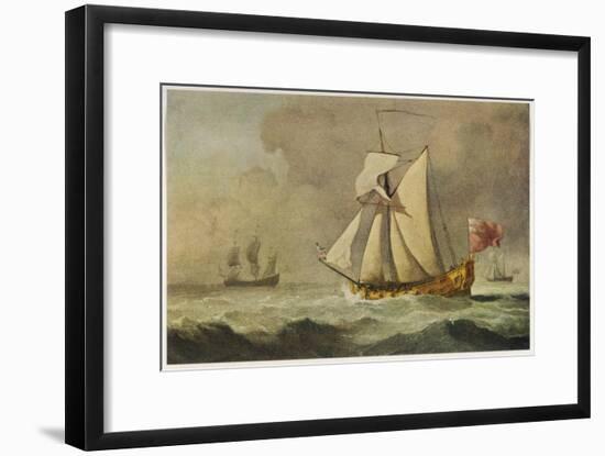 Cleveland Royal Yacht-null-Framed Art Print