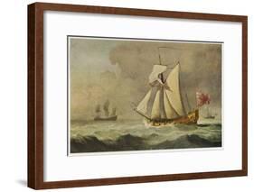 Cleveland Royal Yacht-null-Framed Art Print