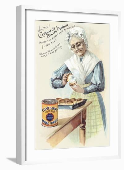 Cleveland's Baking Powder-null-Framed Art Print