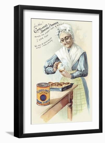 Cleveland's Baking Powder-null-Framed Art Print