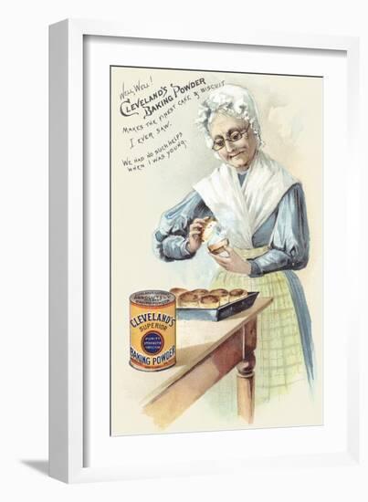 Cleveland's Baking Powder-null-Framed Art Print