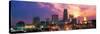 Cleveland Skyline at Sunrise-null-Stretched Canvas