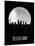 Cleveland Skyline Black-null-Stretched Canvas