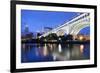 Cleveland Skyline-benkrut-Framed Photographic Print