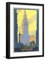 Cleveland Union Terminal-null-Framed Art Print