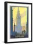 Cleveland Union Terminal-null-Framed Art Print