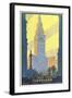 Cleveland Union Terminal-null-Framed Art Print