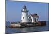 Cleveland West Pierhead Lighthouse, Ohio, USA-Joe Restuccia III-Mounted Photographic Print