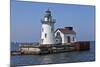 Cleveland West Pierhead Lighthouse, Ohio, USA-Joe Restuccia III-Mounted Photographic Print