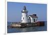 Cleveland West Pierhead Lighthouse, Ohio, USA-Joe Restuccia III-Framed Photographic Print