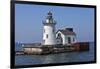 Cleveland West Pierhead Lighthouse, Ohio, USA-Joe Restuccia III-Framed Photographic Print