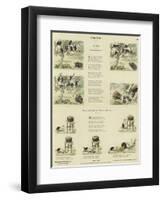 Clever Animals-null-Framed Premium Giclee Print