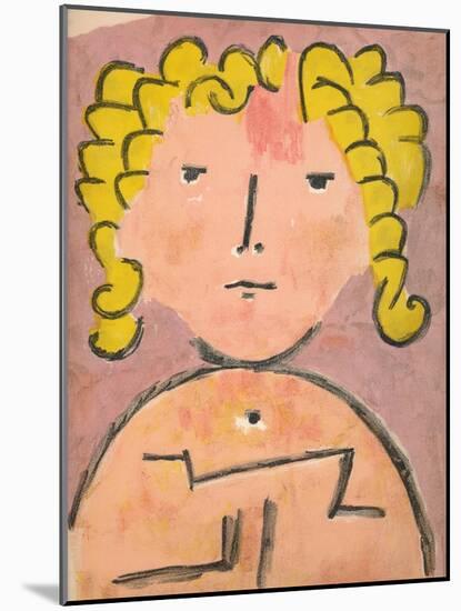'Clever Child (Kluges Kind)', 1937, (1939)-Paul Klee-Mounted Giclee Print