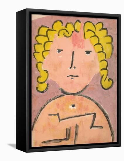 'Clever Child (Kluges Kind)', 1937, (1939)-Paul Klee-Framed Stretched Canvas