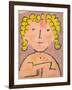 'Clever Child (Kluges Kind)', 1937, (1939)-Paul Klee-Framed Giclee Print