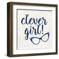 Clever girl!-Bella Dos Santos-Framed Art Print