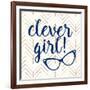 Clever girl!-Bella Dos Santos-Framed Art Print