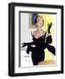 Clever Woman Are Dangerous Too  - Saturday Evening Post "Leading Ladies", August 5, 1950 pg.32-Joe deMers-Framed Giclee Print