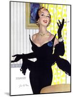 Clever Woman Are Dangerous Too  - Saturday Evening Post "Leading Ladies", August 5, 1950 pg.32-Joe deMers-Mounted Giclee Print