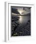 Clew Bay at Dusk Looking Towards Clare Island, County Mayo, Connacht, Republic of Ireland-Gary Cook-Framed Photographic Print