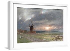 Cley, Norfolk, C1865-1932-Albert Goodwin-Framed Giclee Print