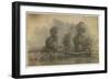 Cliche Verre - Landscape-Nicolas Louis Cabat-Framed Giclee Print