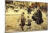 Clichy Square, Paris, 1874-Giovanni Boldini-Mounted Giclee Print