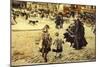 Clichy Square, Paris, 1874-Giovanni Boldini-Mounted Giclee Print