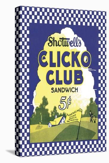 Clicko Club Sandwich-null-Stretched Canvas