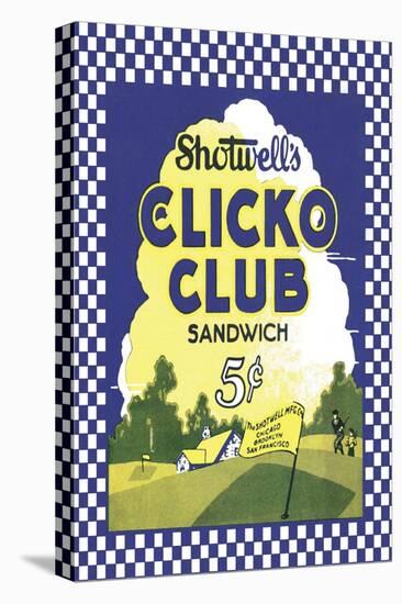 Clicko Club Sandwich-null-Stretched Canvas