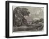 Cliefden, the Residence of the Dowager Duchess of Sutherland, Visited by the Queen-Edmund Morison Wimperis-Framed Giclee Print