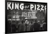 Clients of the Pizzeria 'King of Pizza'-Mario de Biasi-Framed Giclee Print