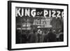 Clients of the Pizzeria 'King of Pizza'-Mario de Biasi-Framed Giclee Print