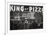 Clients of the Pizzeria 'King of Pizza'-Mario de Biasi-Framed Giclee Print