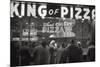 Clients of the Pizzeria 'King of Pizza'-Mario de Biasi-Mounted Giclee Print