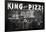 Clients of the Pizzeria 'King of Pizza'-Mario de Biasi-Framed Giclee Print