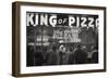 Clients of the Pizzeria 'King of Pizza'-Mario de Biasi-Framed Giclee Print