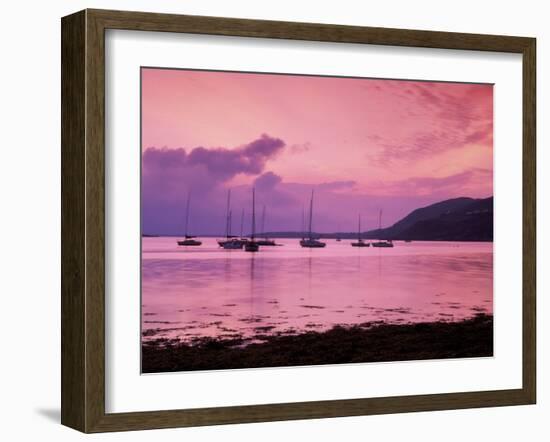 Clifden Bay, Connemara, Ireland-null-Framed Premium Photographic Print