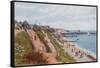 Cliff and Promenade, Clacton-On-Sea-Alfred Robert Quinton-Framed Stretched Canvas