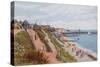 Cliff and Promenade, Clacton-On-Sea-Alfred Robert Quinton-Stretched Canvas