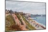 Cliff and Promenade, Clacton-On-Sea-Alfred Robert Quinton-Mounted Giclee Print