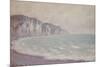 Cliff at Pourville, 1896 by Claude Monet-Claude Monet-Mounted Giclee Print