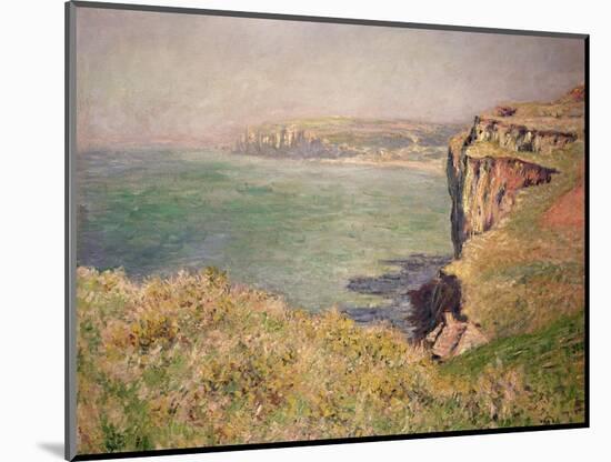 Cliff at Varengeville, 1882-Claude Monet-Mounted Giclee Print